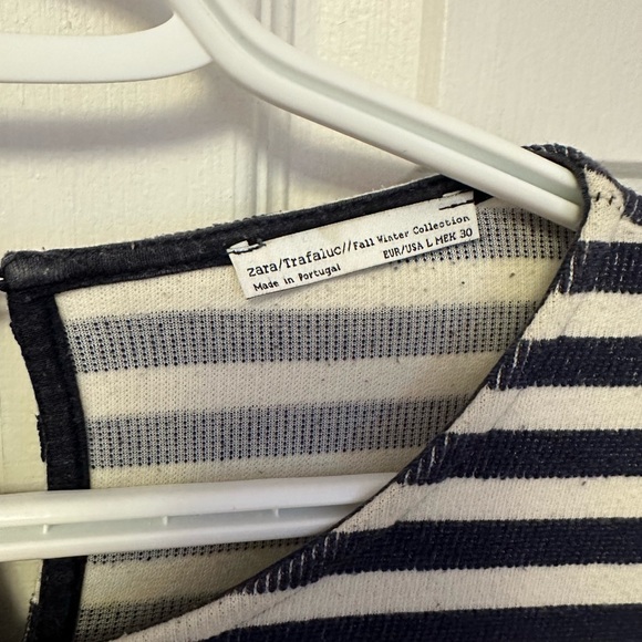 ZARA STRIPED NAUTICAL DRESS - Made in Portugal - Picture 2 of 2